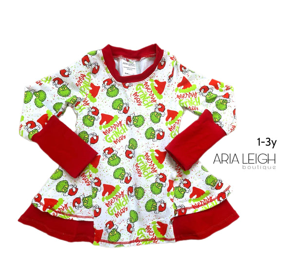 GWM Sugar Pea Tunic/Dress (1-3y)